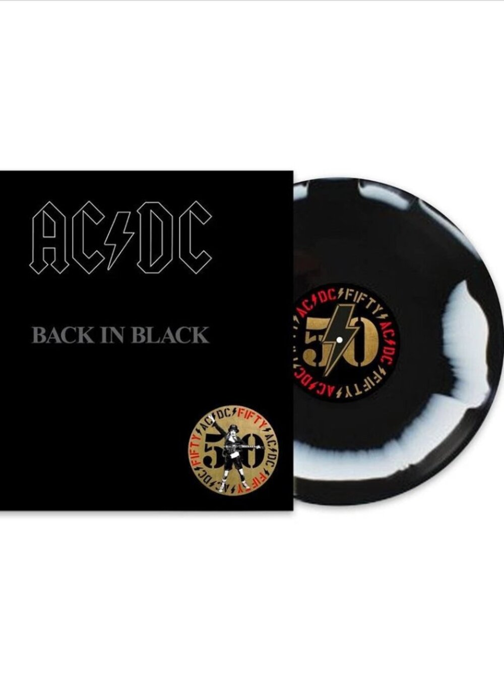AC/DC Back In Black LP ~ Ltd Ed Colored Vinyl ~ New/Sealed!